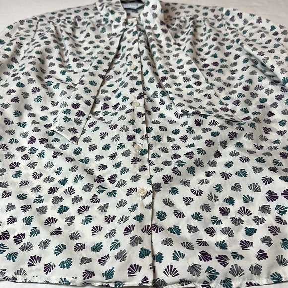 Cape cod match mates vintage blouse with a pussybow tie and button down - Picture 7 of 14